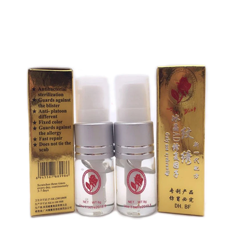 

10Pcs Permanent Makeup Tattoo VITAMIN A+D Moisten Oil Of Lip Eyebrow Tattoo Makeup Repair Cream Tattoo Aftercare Gel