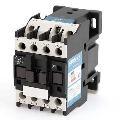 CJX2-12 660 В 20A 3 полюса P NC DIN рейка контактор переменного тока 24 катушка | Обустройство