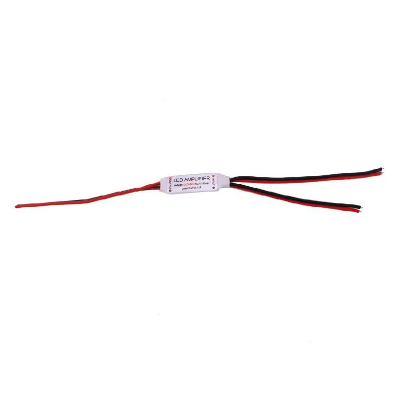 Мини светодиодный Усилитель для DC 12V 24V smd 3528 5050 5630 одноцветная Светодиодная лента