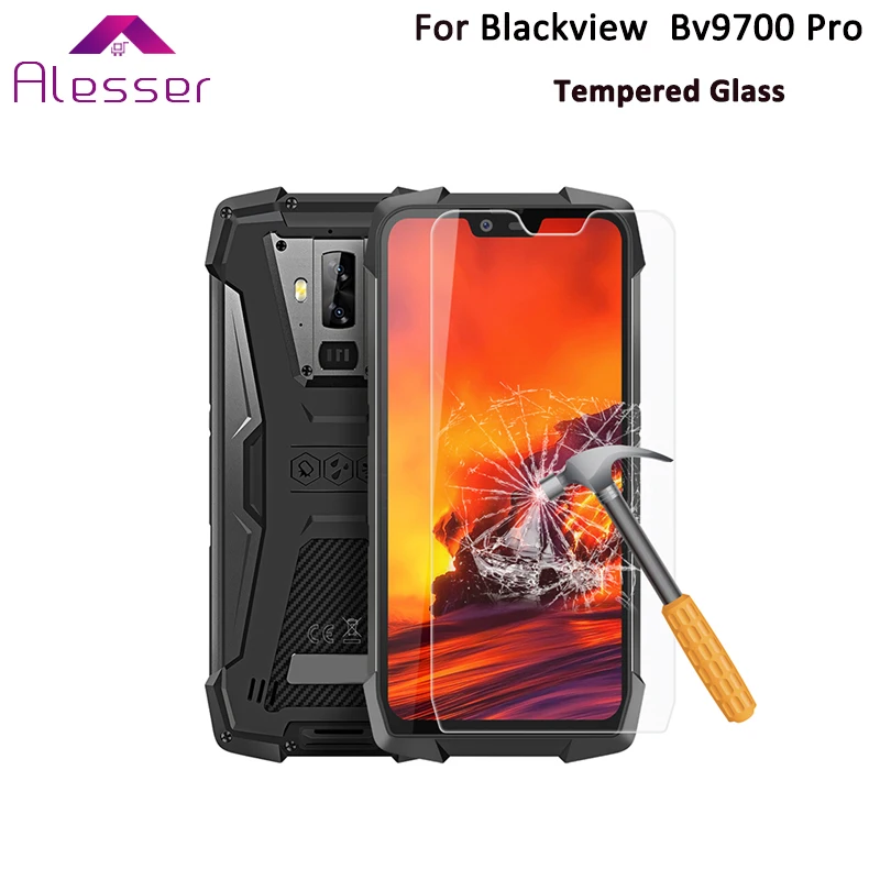 Alesser для Blackview Bv9700 Pro Высококачественная пленка из закаленного стекла с защитой от