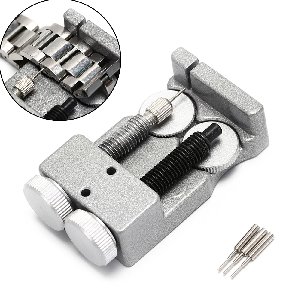 

Remover Repair Tool Double Clasp Metal Steel Watch Bracelet Solid Adjustment Table Watchband Link Pin