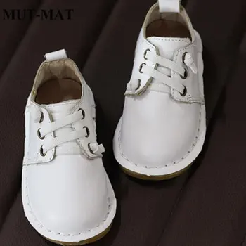 

Children's genuine leather shoes boy's and girl's shoes school soft sole shoes children's casual shoes