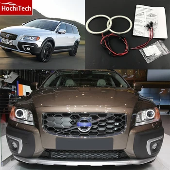 

HochiTech Ultra bright SMD white LED angel eyes 2000LM 12V halo ring kit daytime running light DRL for Volvo XC70 2008-2014