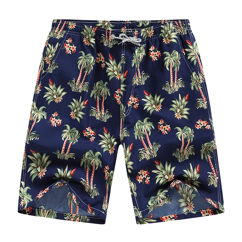 Лето 2019 г. мужские пляжные шорты Купальники для малышек пляжные шорты в повседневном стиле цветочный принт быстросохнущая шорты женщин