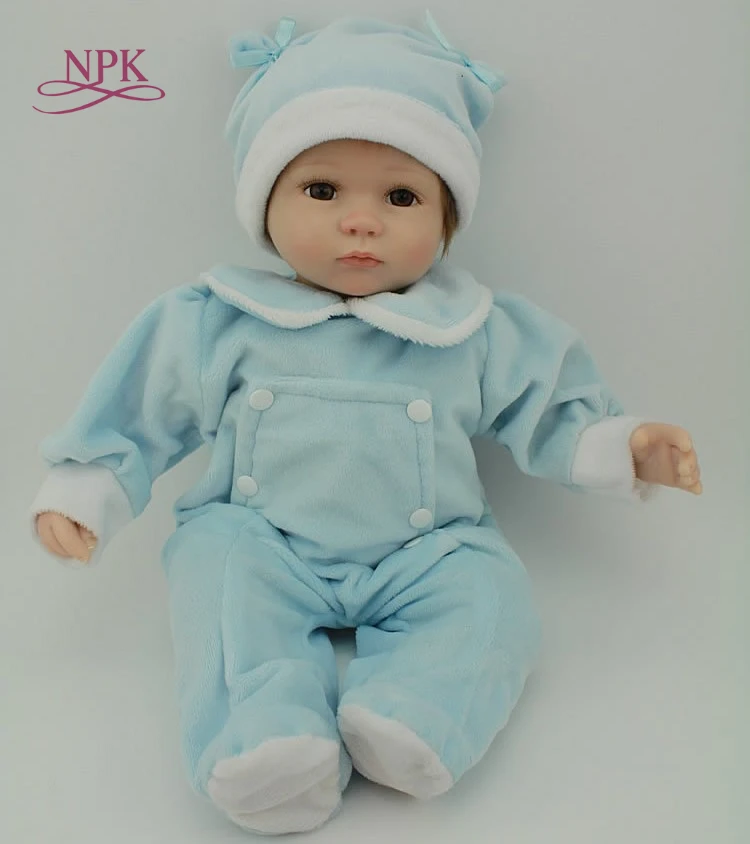 

NPK lifelike reborn baby doll very popular fashion doll Birthday Present for girl real touch silicoen doll bebe alive