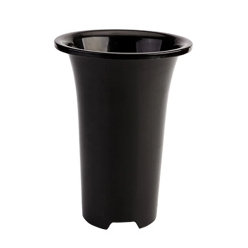 

Office Round Shape Flower Pot Plants Breathable Ornamental Desktop Bonsai Home Balcony Planter Decor Plastic Garden Supplies