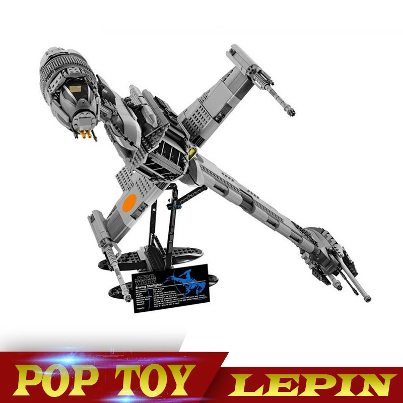 

Lepin 05045 Star 1487pcs Genuine War Series The B Starfighter wing Educational Building Blocks Bricks Toys 10227 for Gifts model