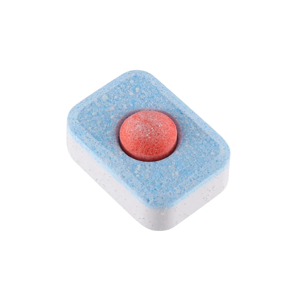 

New Hot 30Pcs Dishwasher Detergent Concentrated Rinse Block Powerball Dish Tabs Cleaning Dishwashing Tablets