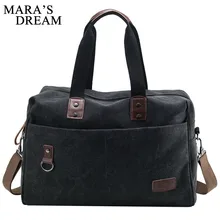 Mara's Dream, сумка унисекс, модная, большая, вместительная, высокое качество, холщовая, мужская, дорожная сумка, повседневная, простая, одноцветная, сумка для хранения