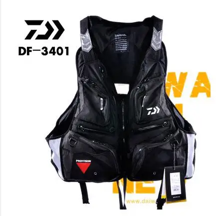 

2019 DAIWA New life jacket Vest DF-3401 outdoors DAIWAS sport buoyancy 120 kg Multi Pocket Multi-function man DAWA fishing vest