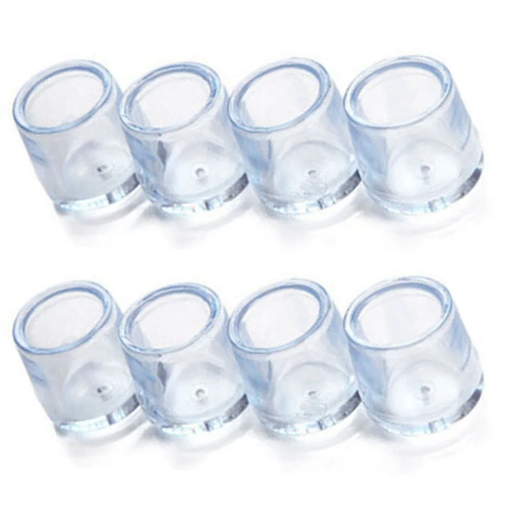 

8Pcs high quality PVC Furniture Table Chair Leg Floor Feet Cap Cover Protector Transparent