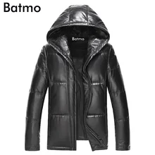 Новое поступление, зимняя мужская куртка из натуральной овчины с капюшоном, Размеры M, L, XL, XXL, XXXL, 4XL, 5XL