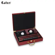 Caiton портативный набор клюшек для гольфа с шариковым отверстием-чашка для путешествий Крытый гольф Топ спортивный класс redwood подарок для гольфа