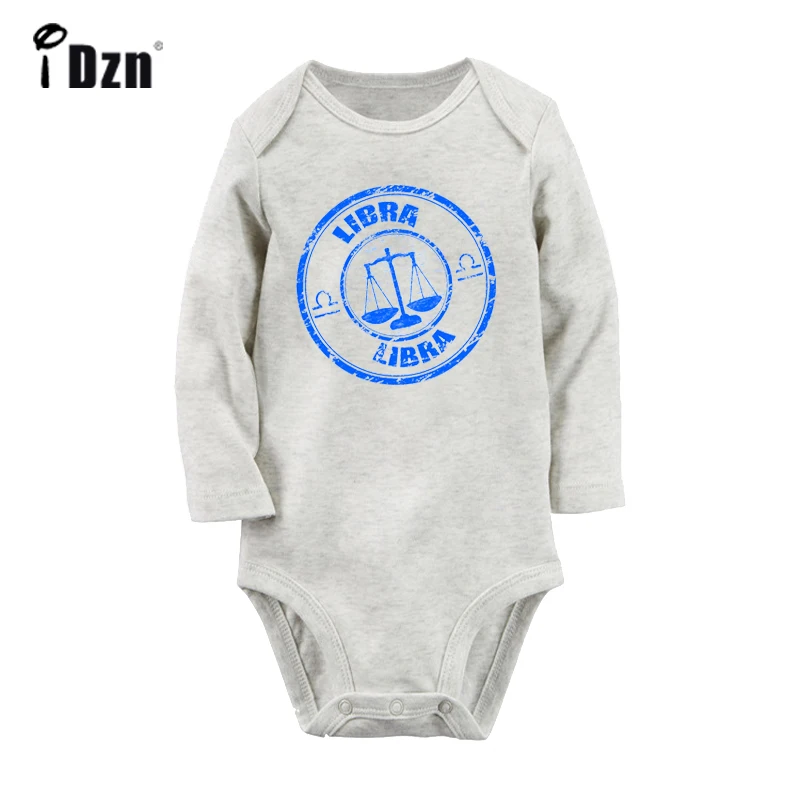 ieBaby2027GC Комплект одежды для новорожденных мальчиков и девочек с принтом «Телец», «рыба», «весы», «Рак», комбинезон с принтом, боди для младенцев, комплекты одежды из хлопка - Цвет: ieBaby2027GC