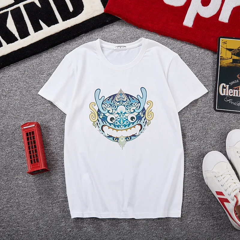 Summer Men's T-Shirt 10XL Large Size Large 6XL 7XL 8XL Casual T-Shirt with Cotton Print Home Loose Navy Blue Harajuku