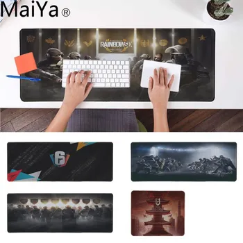 

MaiYa Tom Clancy's Rainbow Six Siege Customized MousePads Computer Laptop Anime Mouse Mat Rubber Mouse Durable Desktop Mousepad