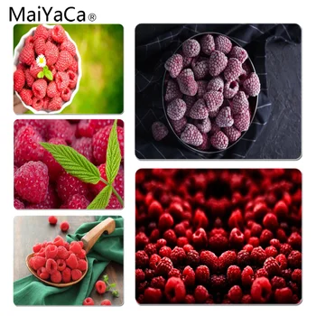 

MaiYaCa New Printed Raspberry Anti-Slip Durable Silicone Computermats Size for 180x220x2mm and 250x290x2mm Small Mousepad