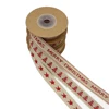 HUADODO – rubans de Jute en coton pour arbre de noël et étoile, 15mm, pour couture, emballage cadeau, bricolage, décoration, 5 mètres ► Photo 3/6