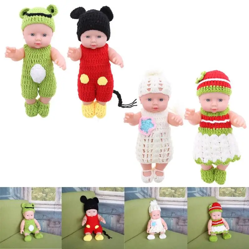 Full plastic home simulation baby changing clothes bathing dolls dolls