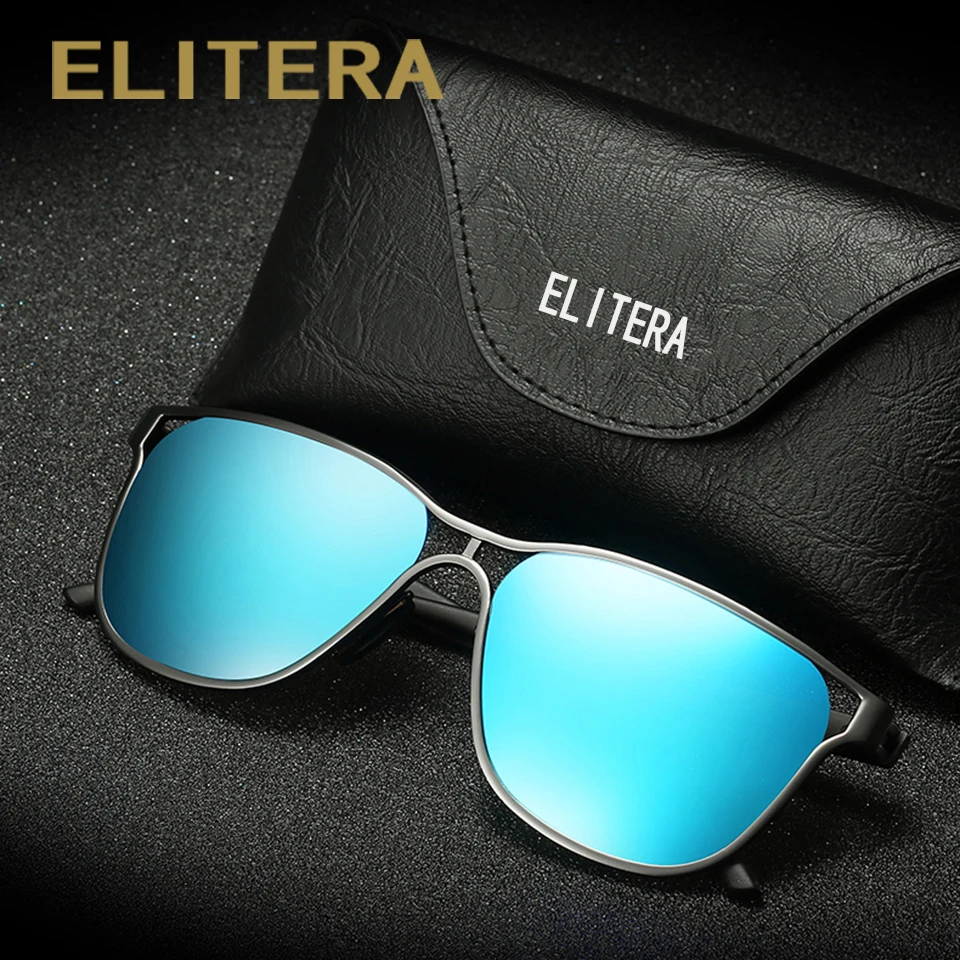 ELITERA фирменный дизайн Классические Мужские поляризационные солнцезащитные очки
