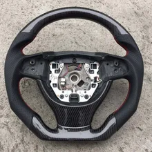 Рулевое колесо из углеродного волокна и кожи для BMW 5