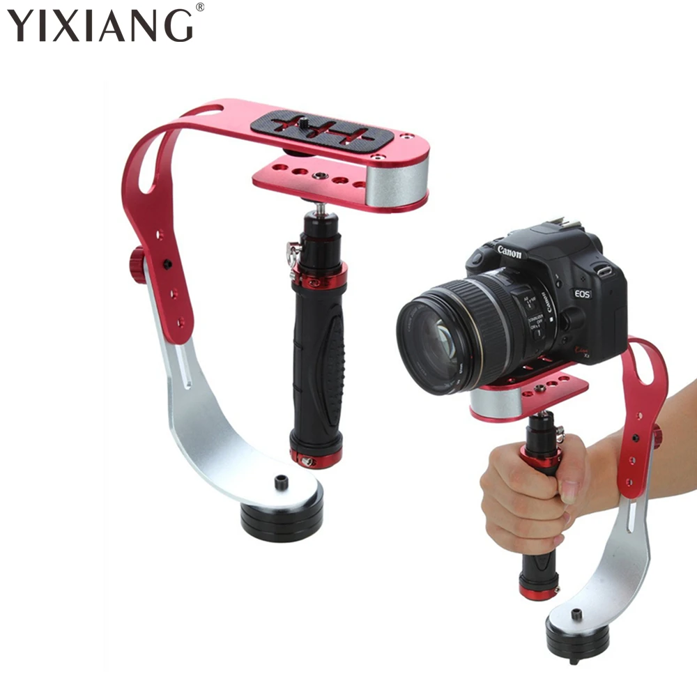 

YIXIANG Handheld Video Stabilizer Camera Steadicam Stabilizer for Canon Nikon Sony Camera Gopro Hero Phone DSLR DV DSL-04