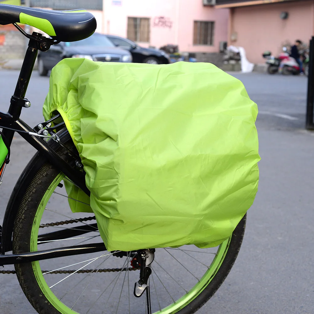 ROSWHEEL Bicycle Rear Rack Bag Rain Cover Dust Protector Biking Cycling