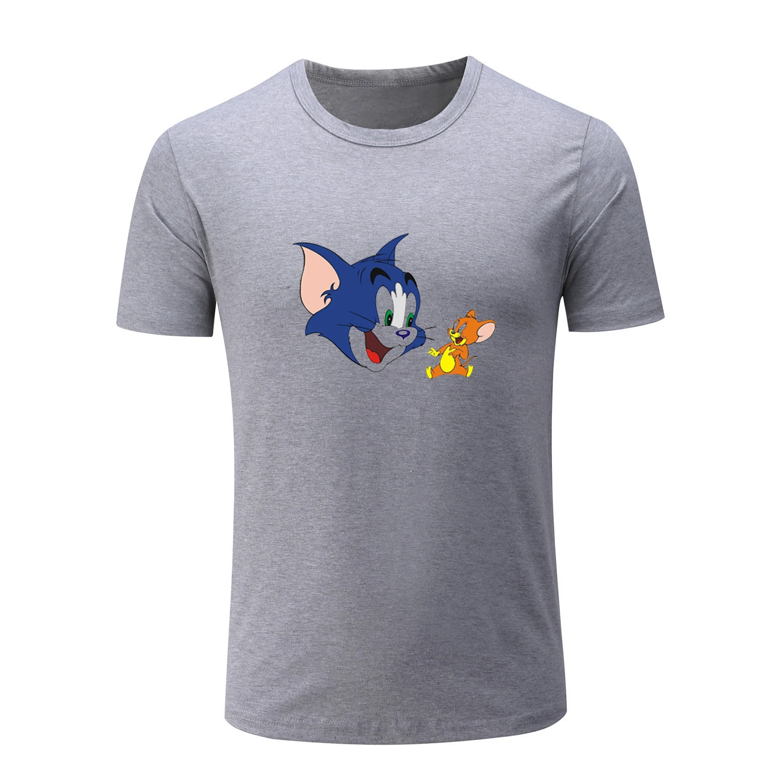 Us 987 48 Offkreskówka Kot Tom I Jerry Mysz Funny T Shirt Mężczyźni Kobiety Latające Sowa Rysunek T Shirt Dziewczyna Chłopiec Hip Hop T Shirt