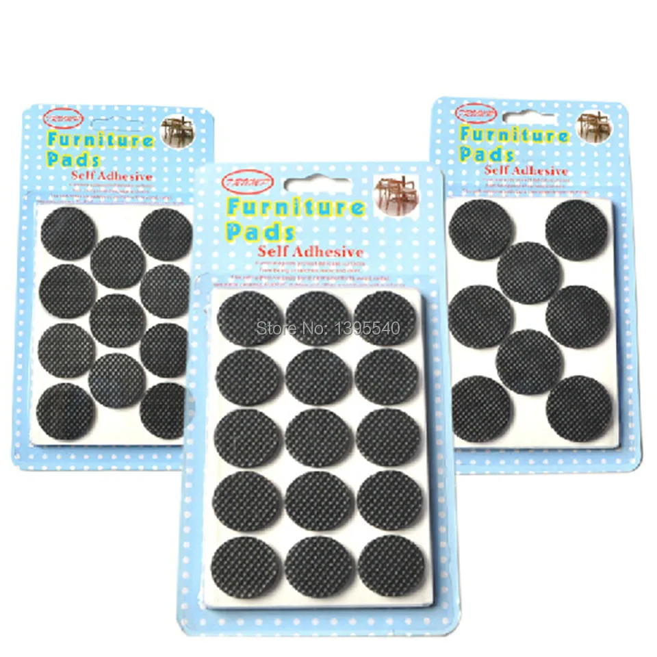 New One Set 2pcs Table Leg Pads Adhesive Furniture Leg Feet Non