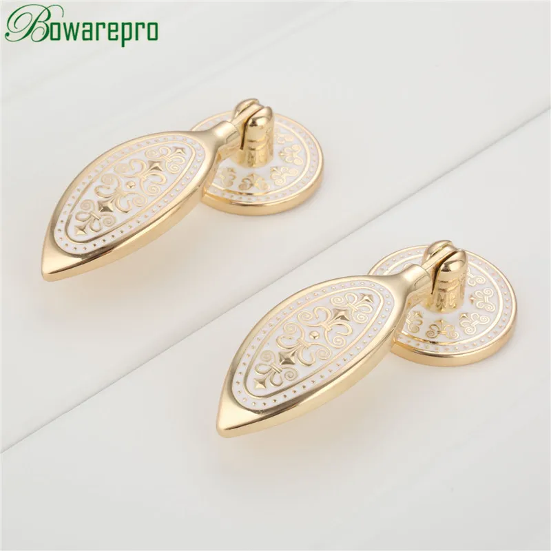 bowarepro Furniture Cabinet Handles Noble Antique Drawer Pulls Vintage Kitchen Cabinet Handles and Knobs Retro Furniture Handles