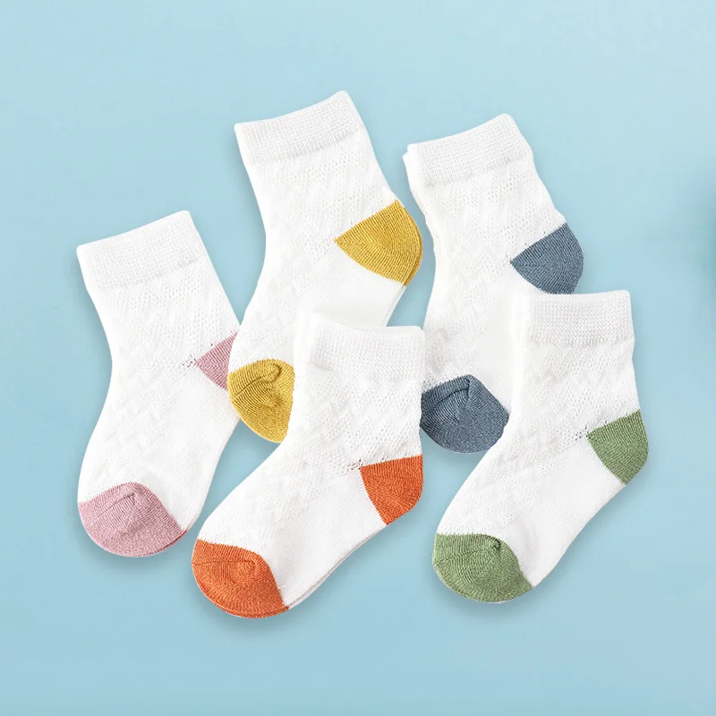 5Pairs/lot Baby Socks Summer Mesh Thin Boy's Socks for Children Girls Heart Cotton Kids Toddler Socks Baby Clothes Accessories 5Pairs/lot Baby Socks Summer Mesh Thin Boy's Socks for Children Girls Heart Cotton Kids Toddler Socks Baby Clothes Accessories