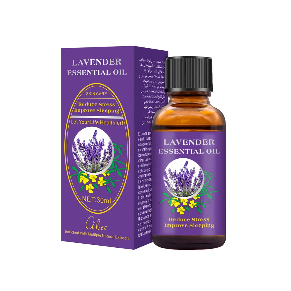 

1PC Natural Pure Essential Oils Plant Therapy Lymphatic Beauty Drainage Lavender Oil 30ml 4.16