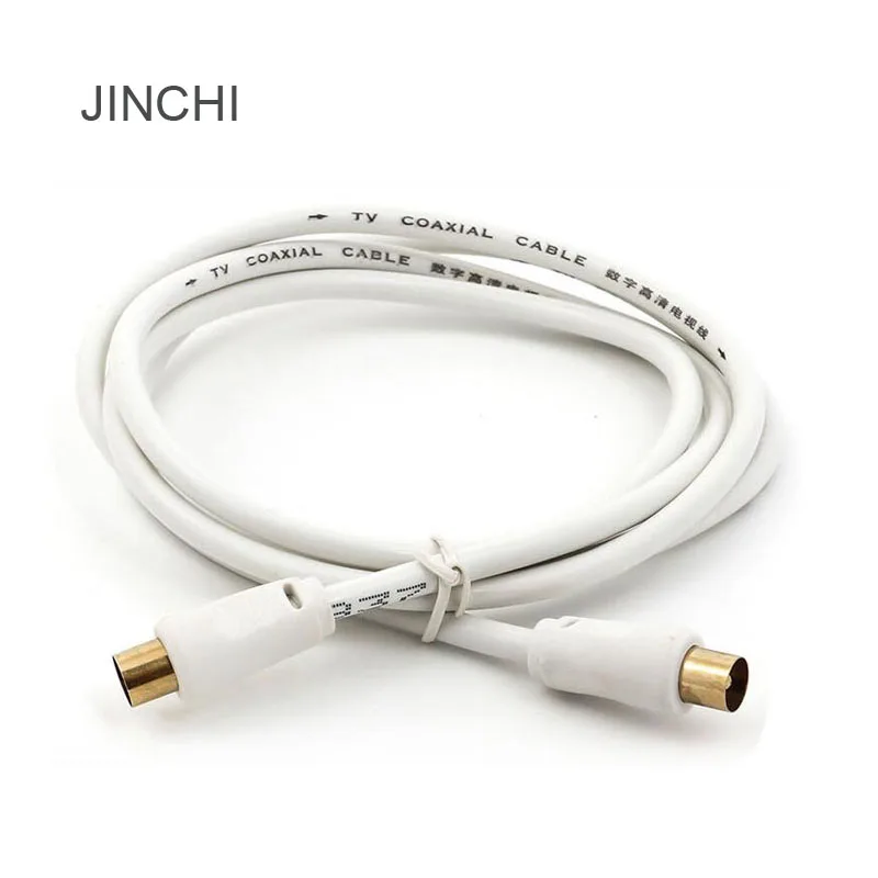 JINCHI coax cable male to male TV closed-circuit cable TV RF cable RF cable sywv-75-5 Free Shipping