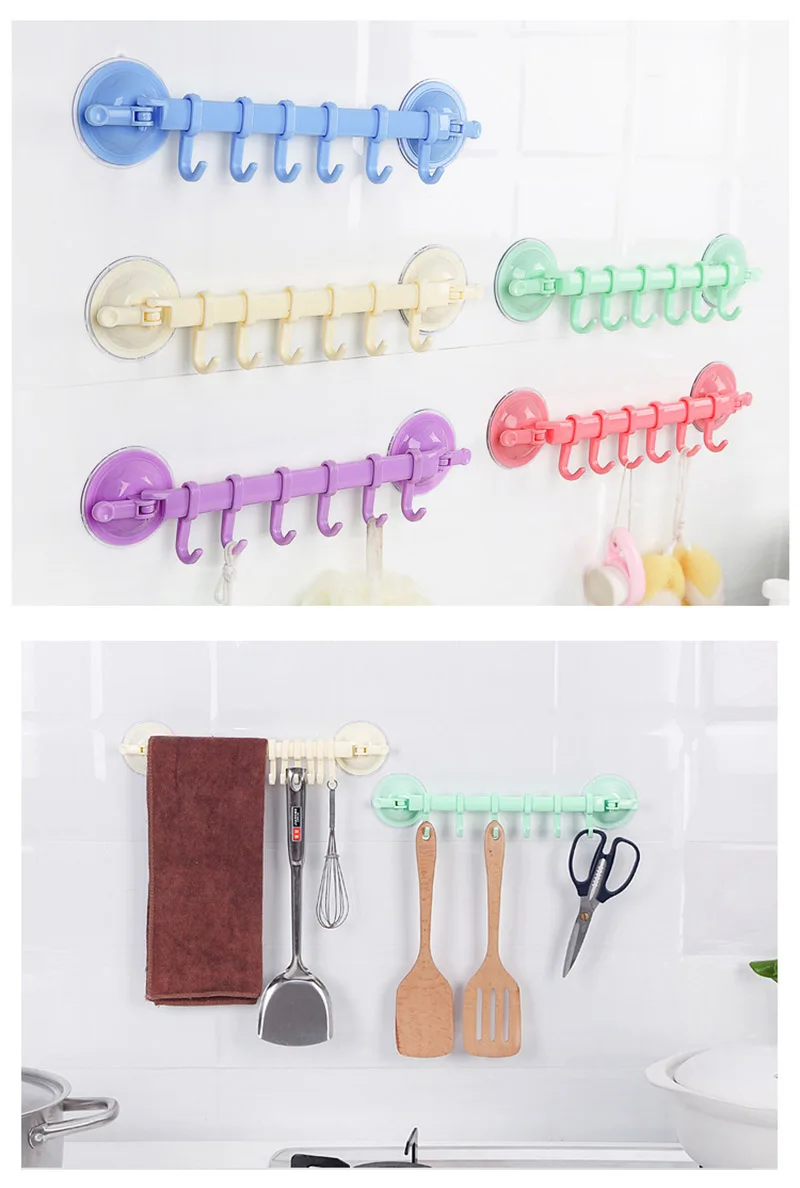 QuickDone-Adjustable-Suction-Cup-Hanger-Wall-Hanging-Stand-Hook-Kitchen-Bathroom-Hanger-Vacuum-Suction-Rack-KC1633 (6)
