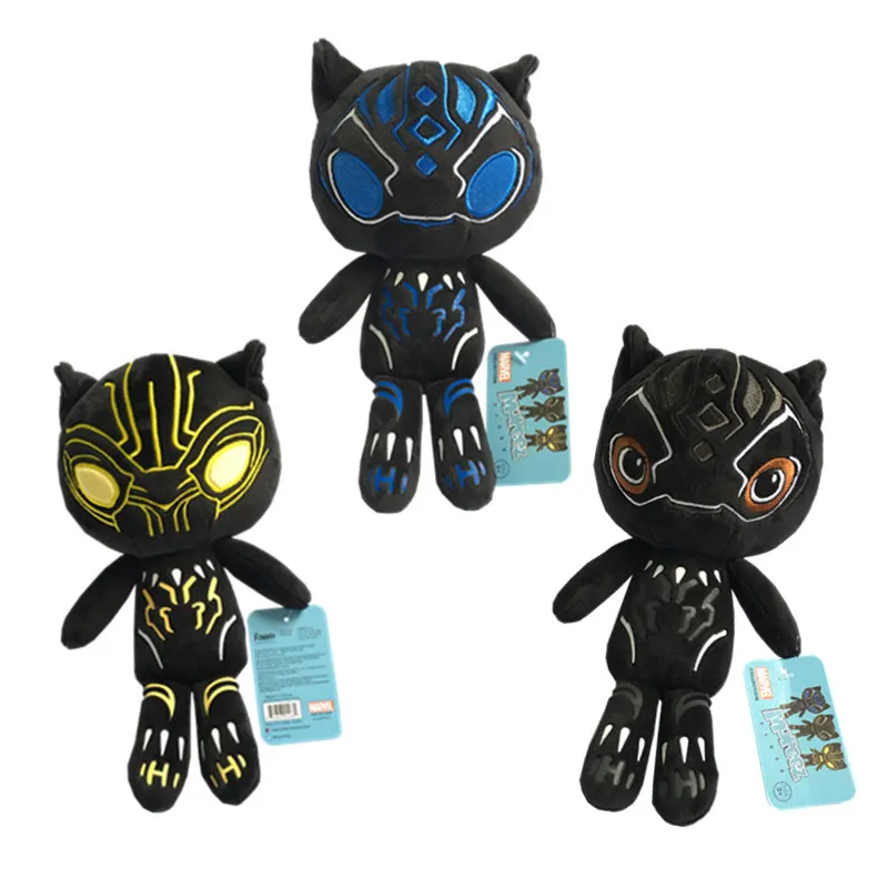 black panther soft toy marvel