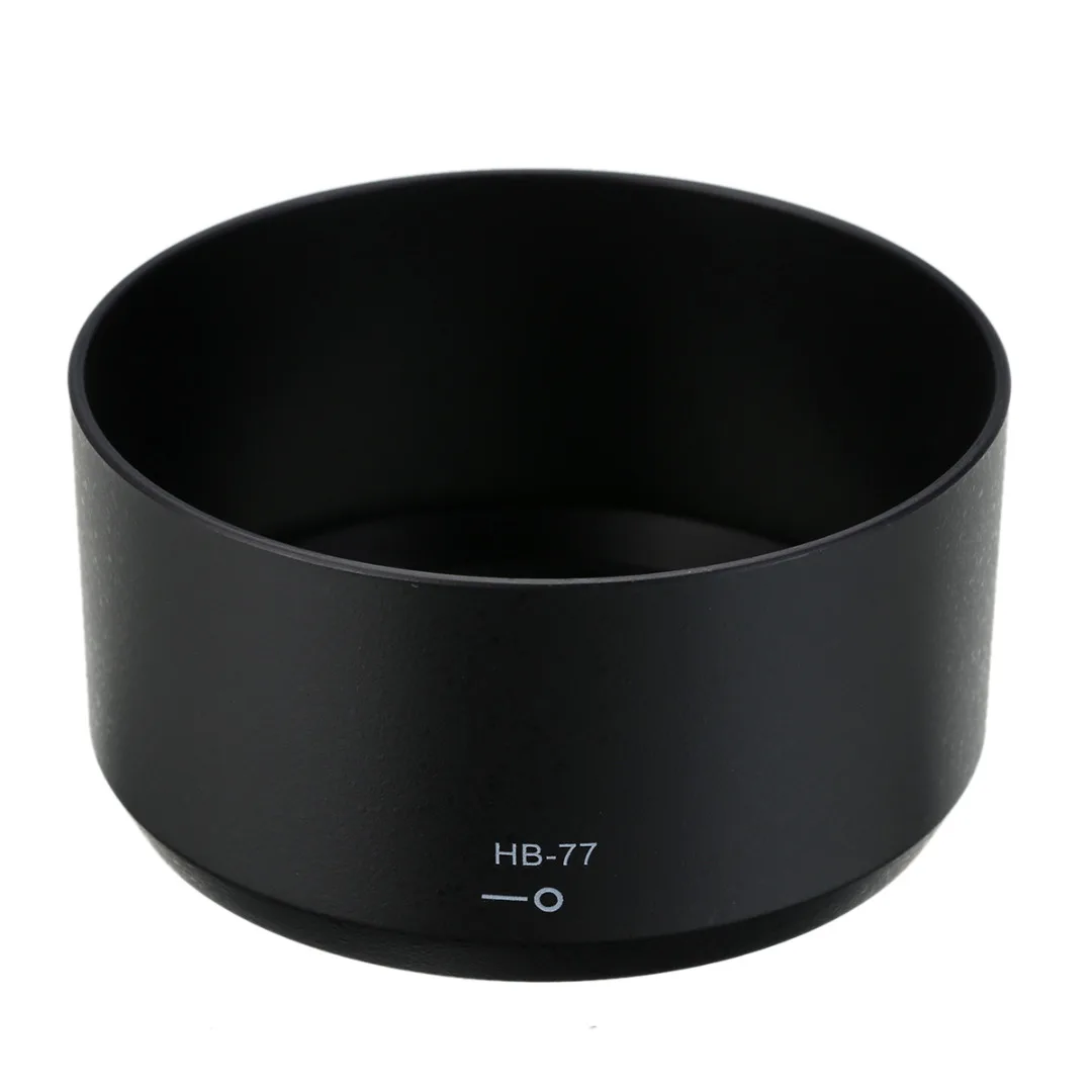 Mayitr 1pc HB-77 Camera Lens Hood High Quality Black Lens Hood For Nikon AF-P DX NIKKOR 70-300mm f/4.5-6.3G ED/VR