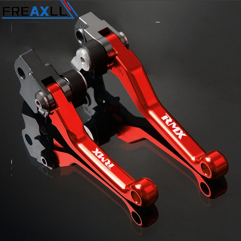 Для Suzuki RMX450Z RMX 450Z RMX250S RMX 250 S 1993- Moto CNC Алюминиевый Поворотный Мотоцикл Байк тормозные рычаги сцепления - Цвет: RMX250S 96-17 Red