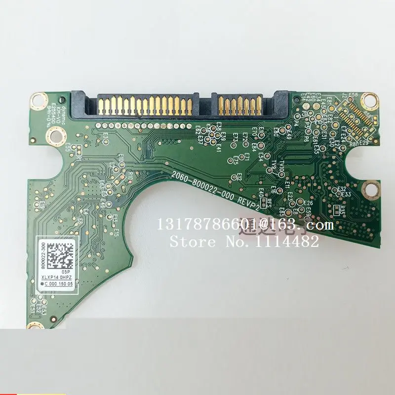 

Free shipping printed circuit board 2060-800022-000 REV P2 for WD 2.5 SATA hard drive repair data recovery 2060-800022-000