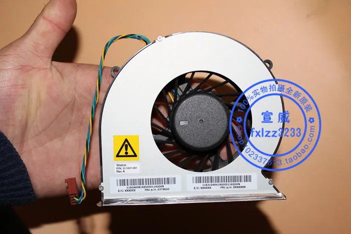 Новый вентилятор охлаждения процессора для Lenovo ThinkCentre S510 S560 S590 S760 S770 S710 Edge 91z S7