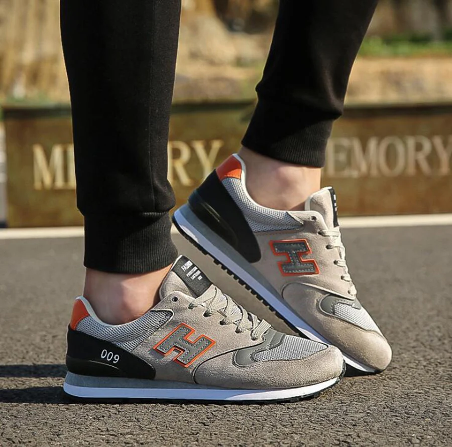 

Spring Trend Shoes Comfortable Breathable Great Mesh Uppers Upper Versatile Shoes Casual Shoes light Non-slip Shoes Male