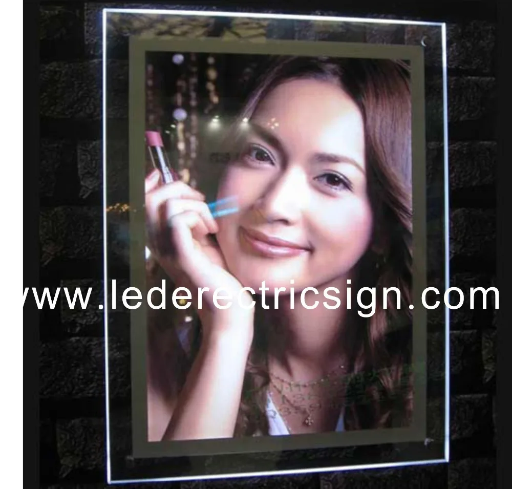 LED Backlit Crystal Advertising Light Box | Освещение