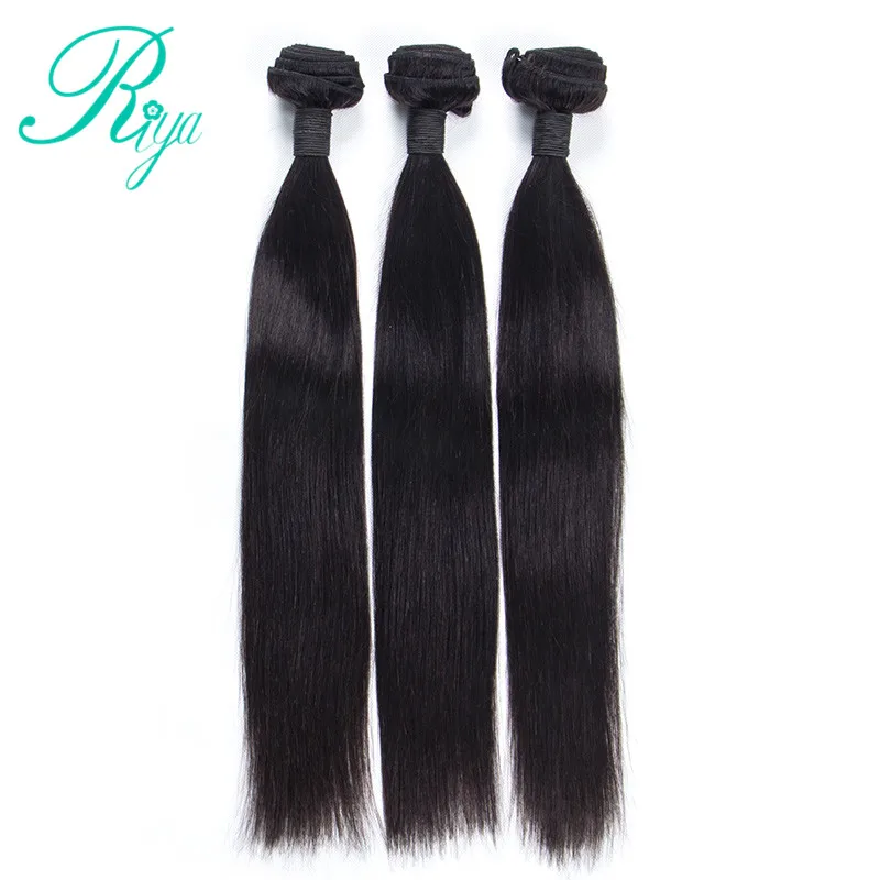 straight virgin human hair bundles with 4X4 silk base closure (2)