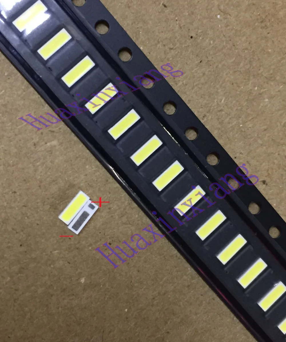100 шт./лот Jufei SMD СВЕТОДИОДНЫЙ 4014 6 в 0,8 Вт Холодный белый Заменить 4020 для ТВ ПОДСВЕТКА приложения