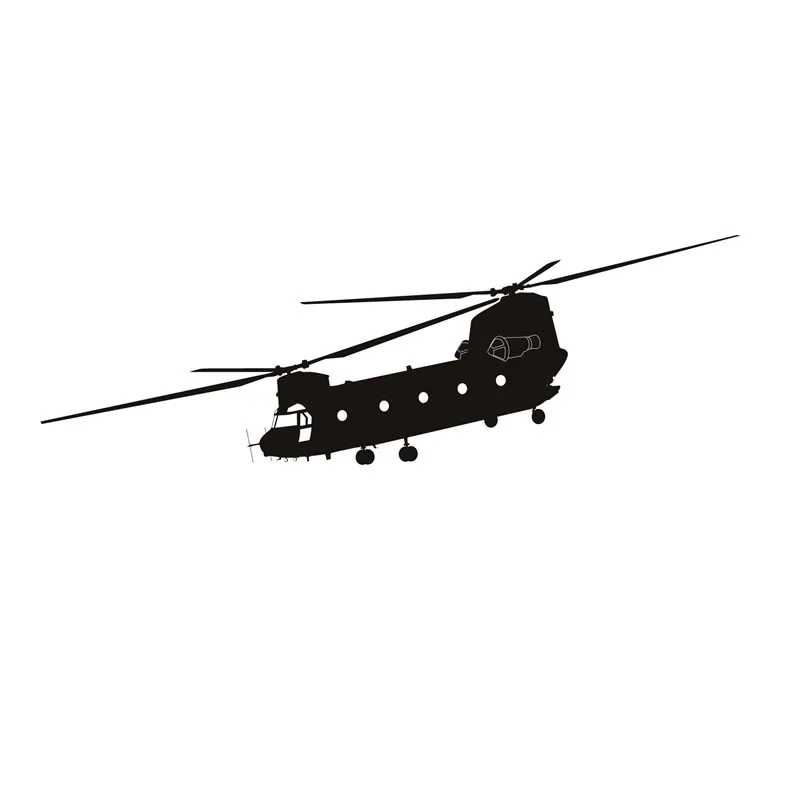 DT3345 Новый вертолет армейский стикер Клейкая виниловая настенная наклейка