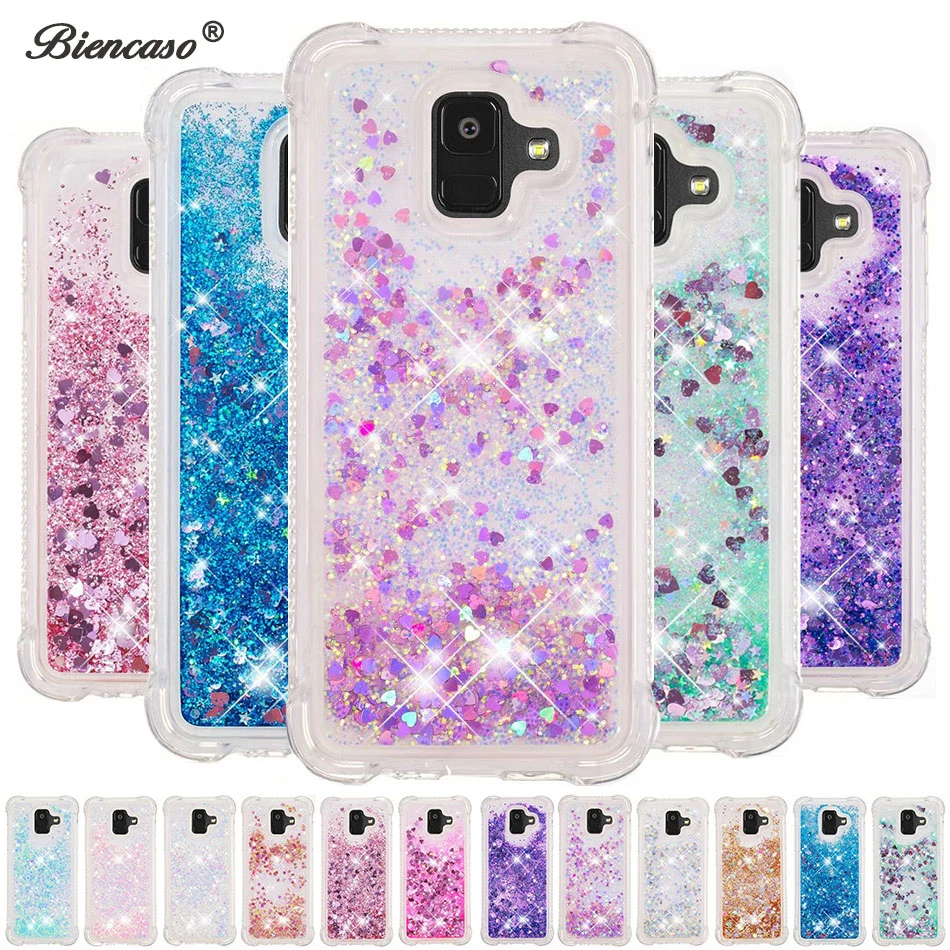 

Glitter Liquid Case For Samsung Galaxy J1 J3 J5 J7 2016 A3 A5 A7 2017 A720 J330 J530 J730 J4 J6 A8 A6 2018 S8 S9 Plus Cover B31