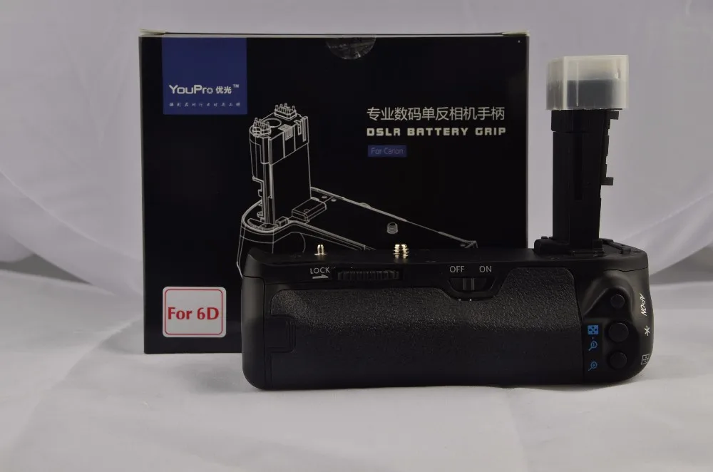 Новое поступление года YouPro E13 аккумулятор dslr ручка для Canon 6D