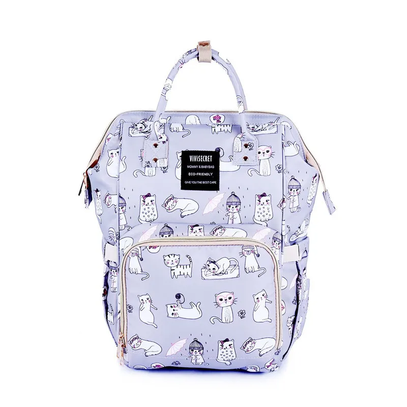 Updated New Fashion Bags Bottle Insolution Bags Unicorn Printed Mummy Bag Multi-Function Large Capacity Waterproof Backpack16