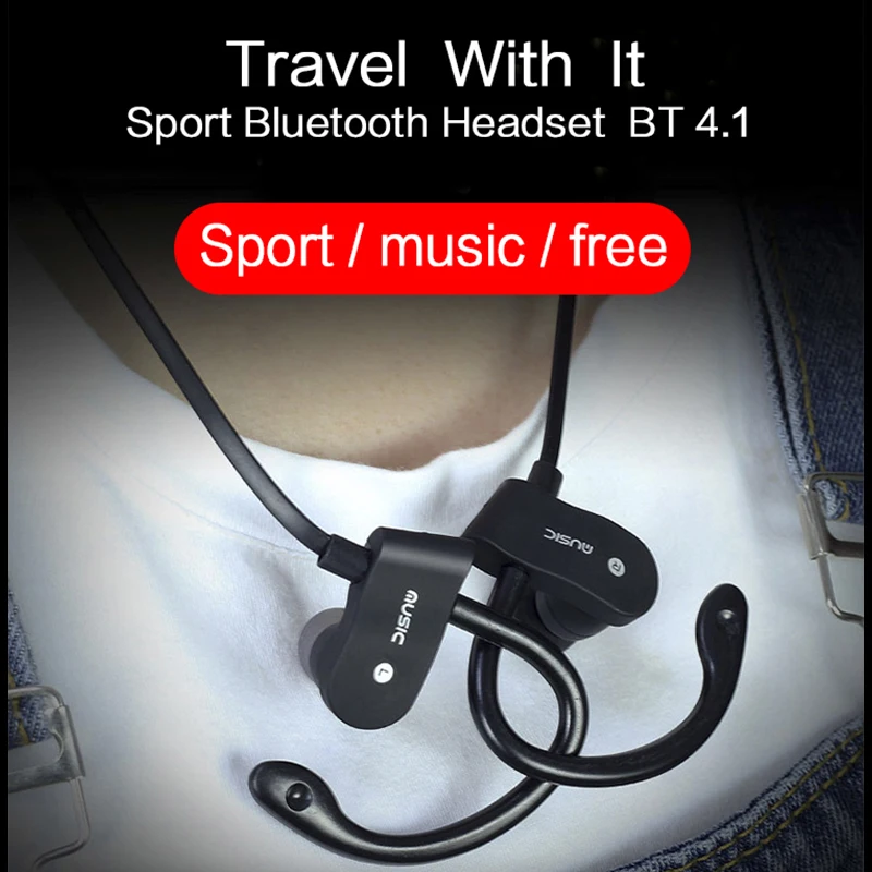 Sport Running Bluetooth Earphone For Sony font b SmartWatch b font 3 Earbuds Headsets With Microphone
