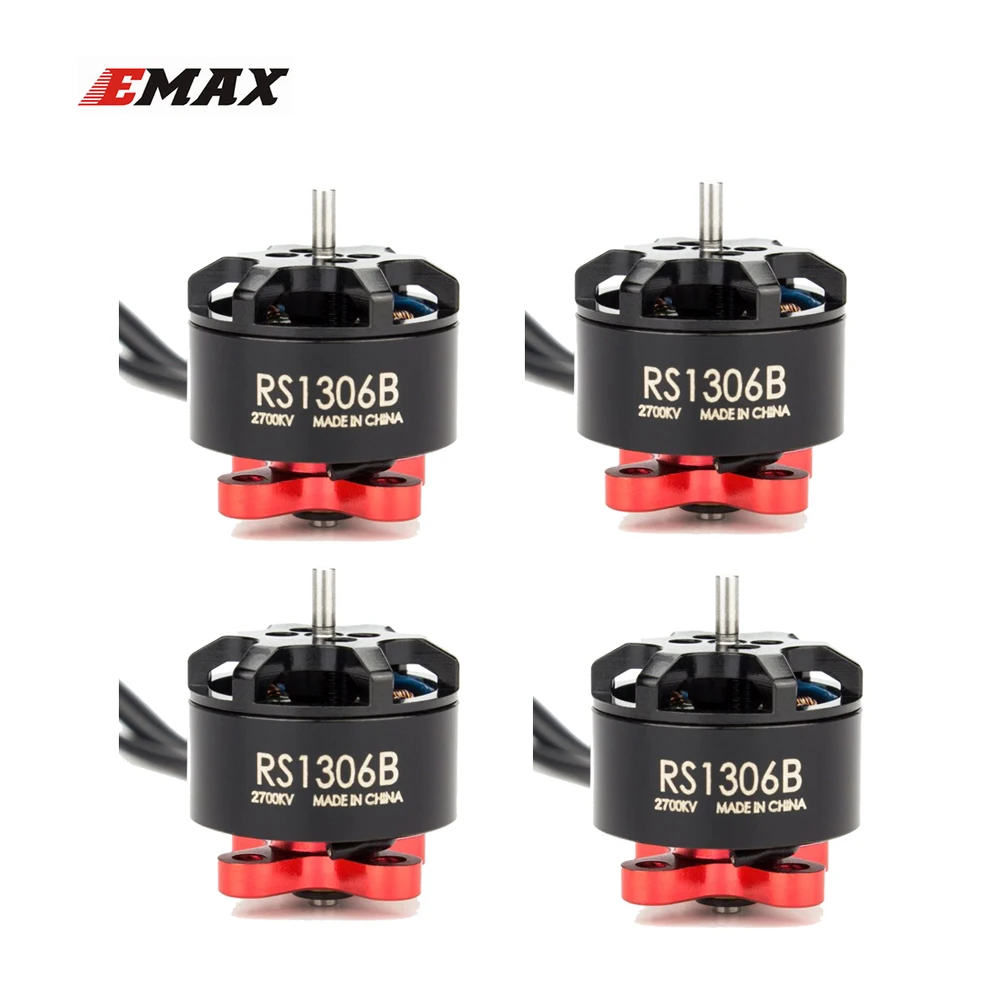 Бесщеточный двигатель EMAX 1306 RS1306 версия 2 RS1306B 2700KV/4000KV для радиоуправляемых