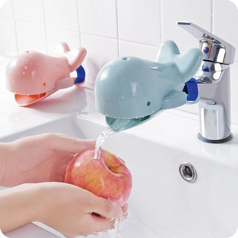 2pcs Cartoon Silicone Faucet Extender Baby Tubs Kids Hand Washing Water saving device Fashion Bathroom Sink Kitchen Accessorie 2pcs Cartoon Silicone Faucet Extender Baby Tubs Kids Hand Washing Water saving device Fashion Bathroom Sink Kitchen Accessorie